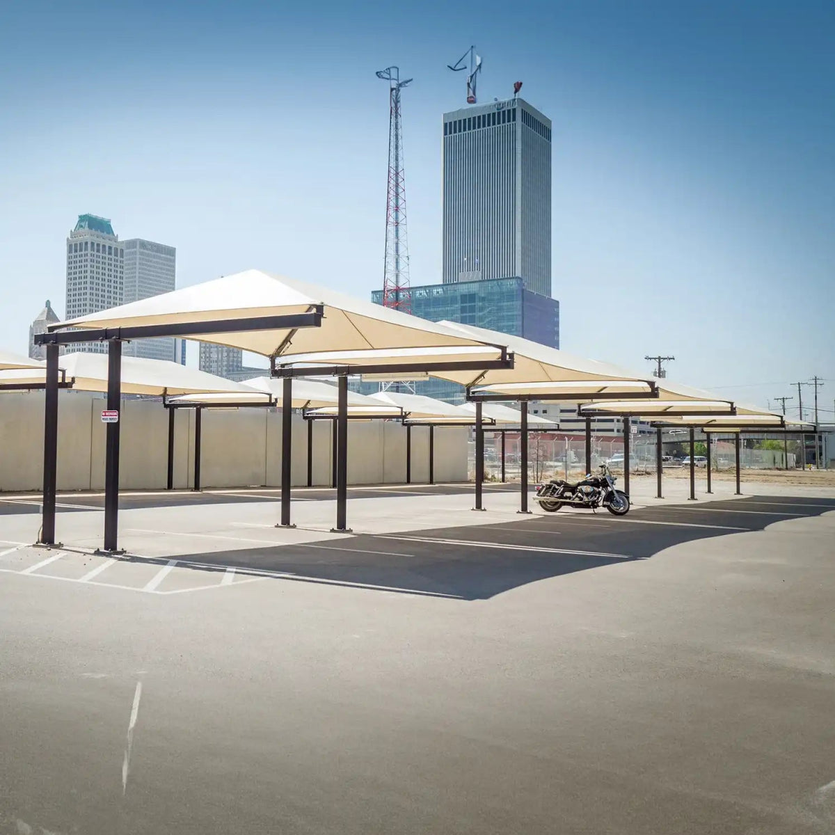 Standard Cantilever Shade - Playground Shades & Sails - Playtopia, Inc.