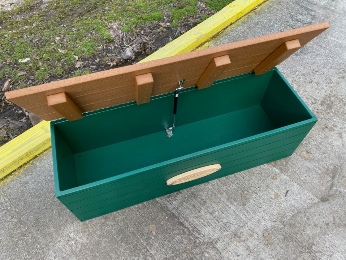 Storage Bench - Playground & Classroom Storage - Playtopia, Inc.