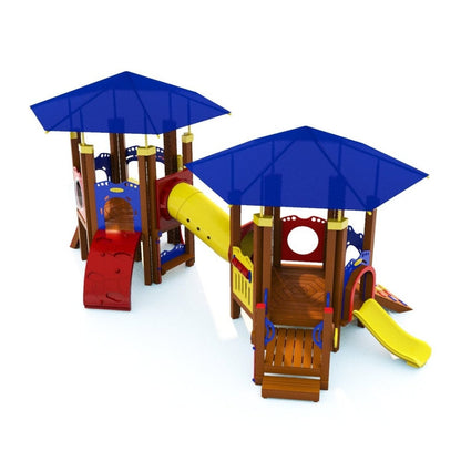 Sunny Escape Playset - Preschool Playgrounds - Playtopia, Inc.