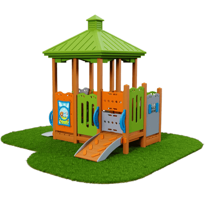 Sunshine Haven Playset - Toddler Playgrounds - Playtopia, Inc.