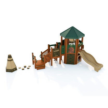 Teepee Trek Playset - Preschool Playgrounds - Playtopia, Inc.