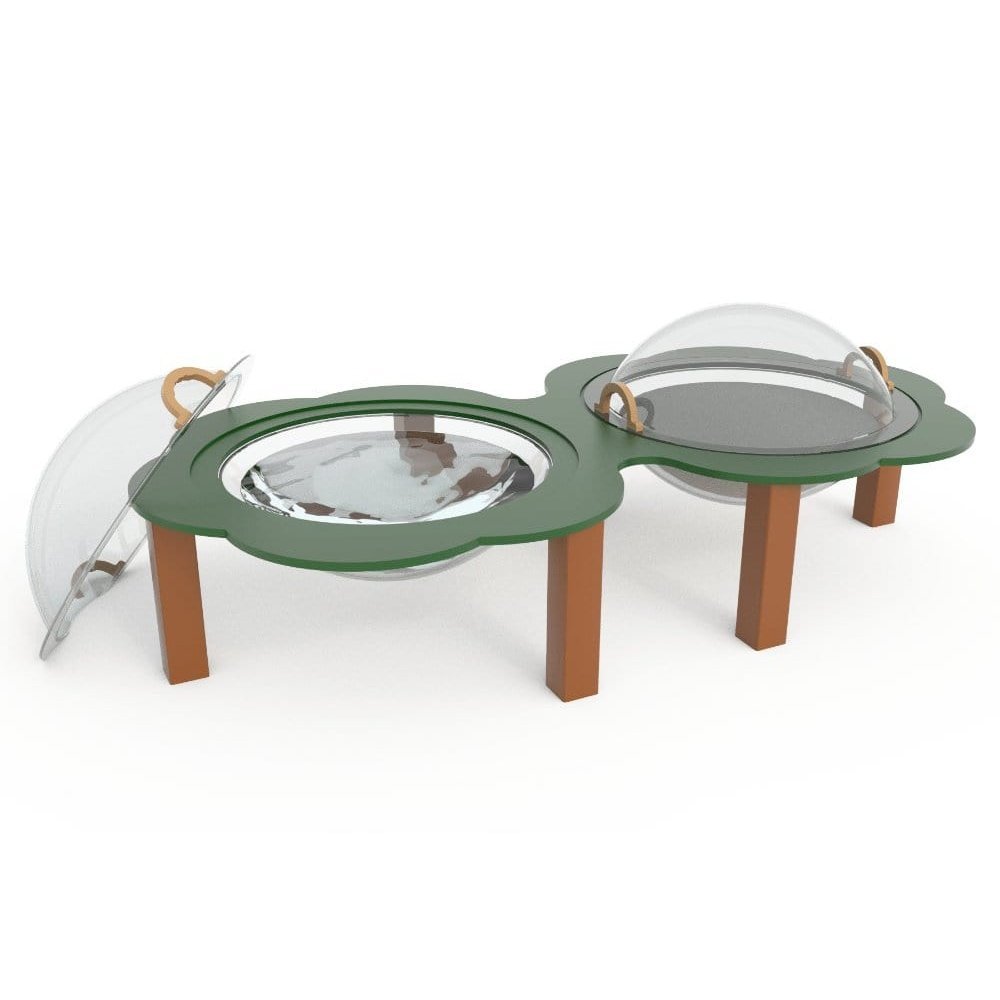 TerraDome Nature Bowl with Lids - Sensory Table - Playtopia, Inc.