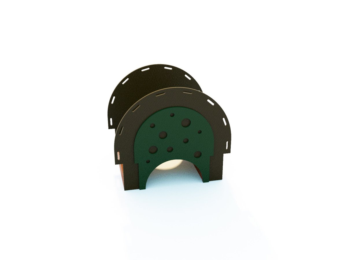 Toadstool Climbing Bridge - Climbing Bridge - Playtopia, Inc.
