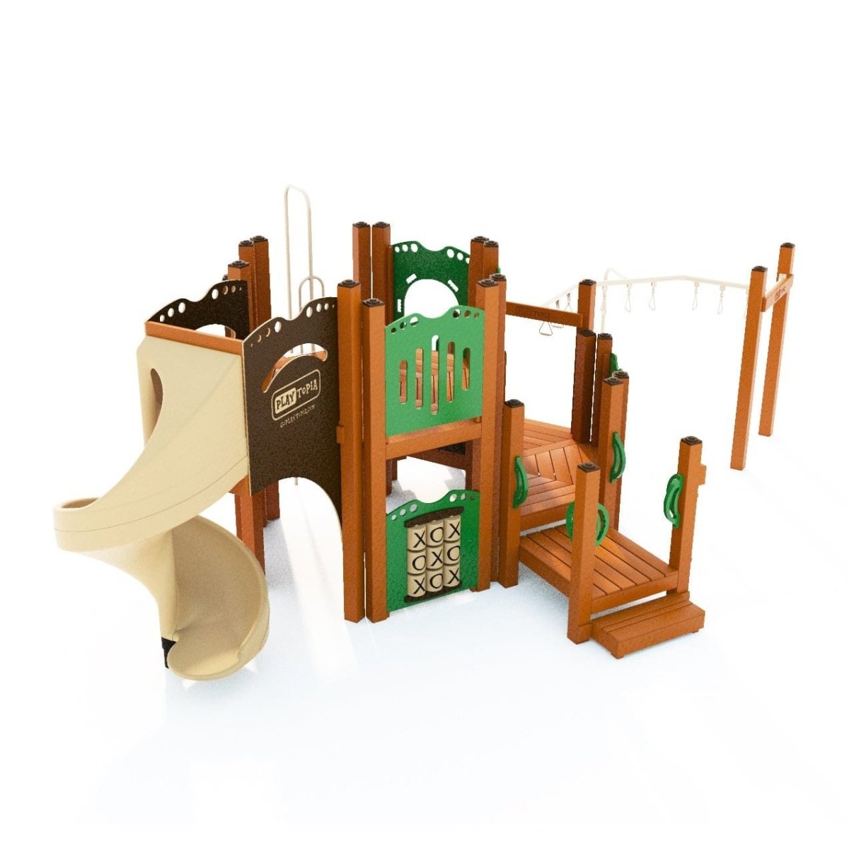 Trailblazer Playset - School-Age Playgrounds - Playtopia, Inc.