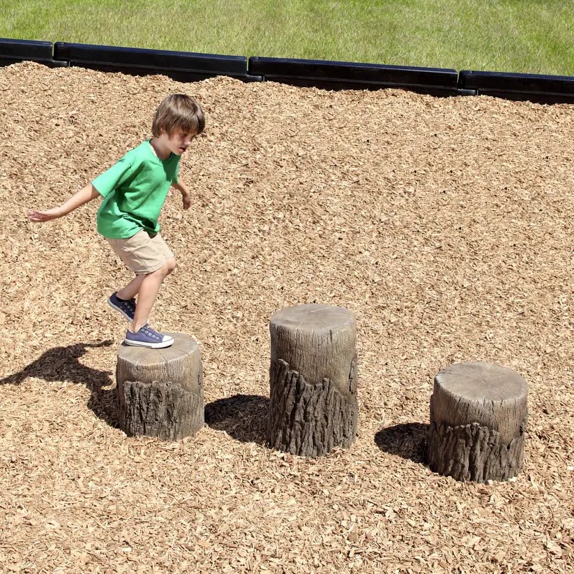 Tree Stumps Nature Rocks - Climbing Rocks - Playtopia, Inc.