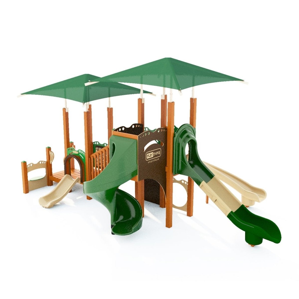 Twilight Trails Playset - School-Age Playgrounds - Playtopia, Inc.