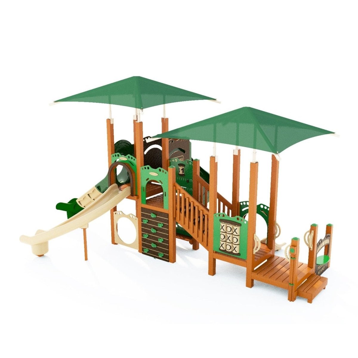 Twilight Trails Playset - School-Age Playgrounds - Playtopia, Inc.