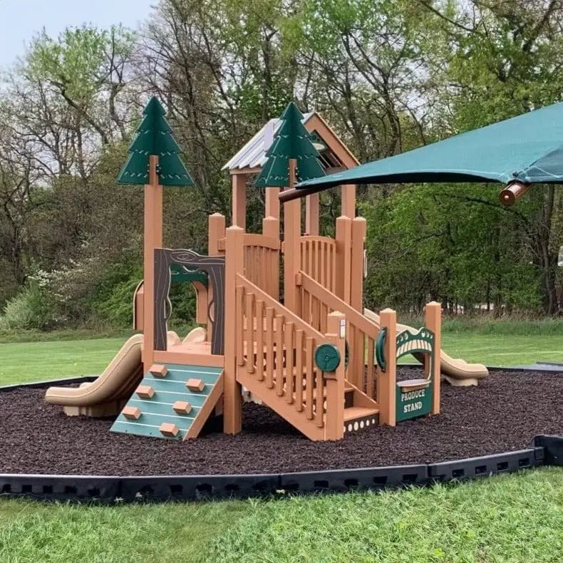 Whispering Pines Playset - Preschool Playgrounds - Playtopia, Inc.