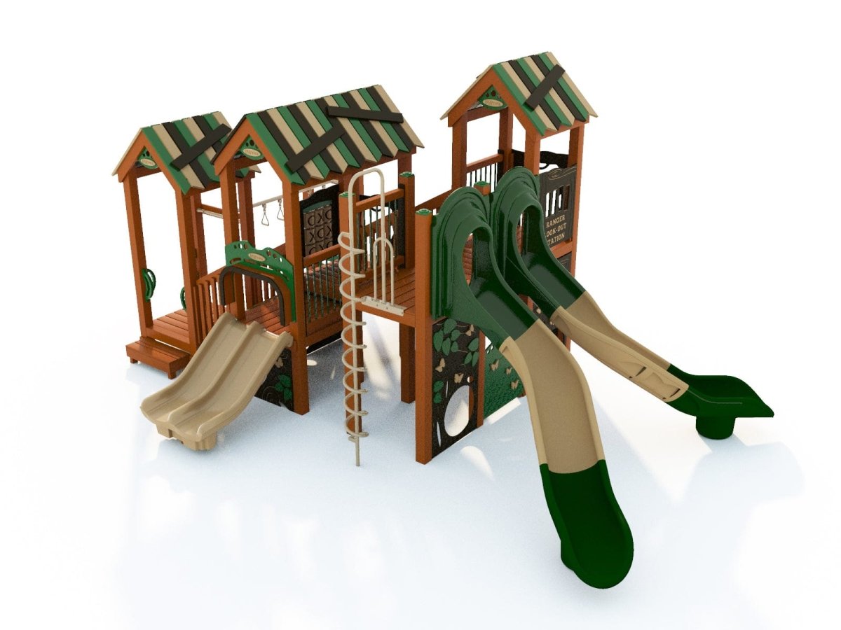 Woodland Playscape - Playtopia, Inc.