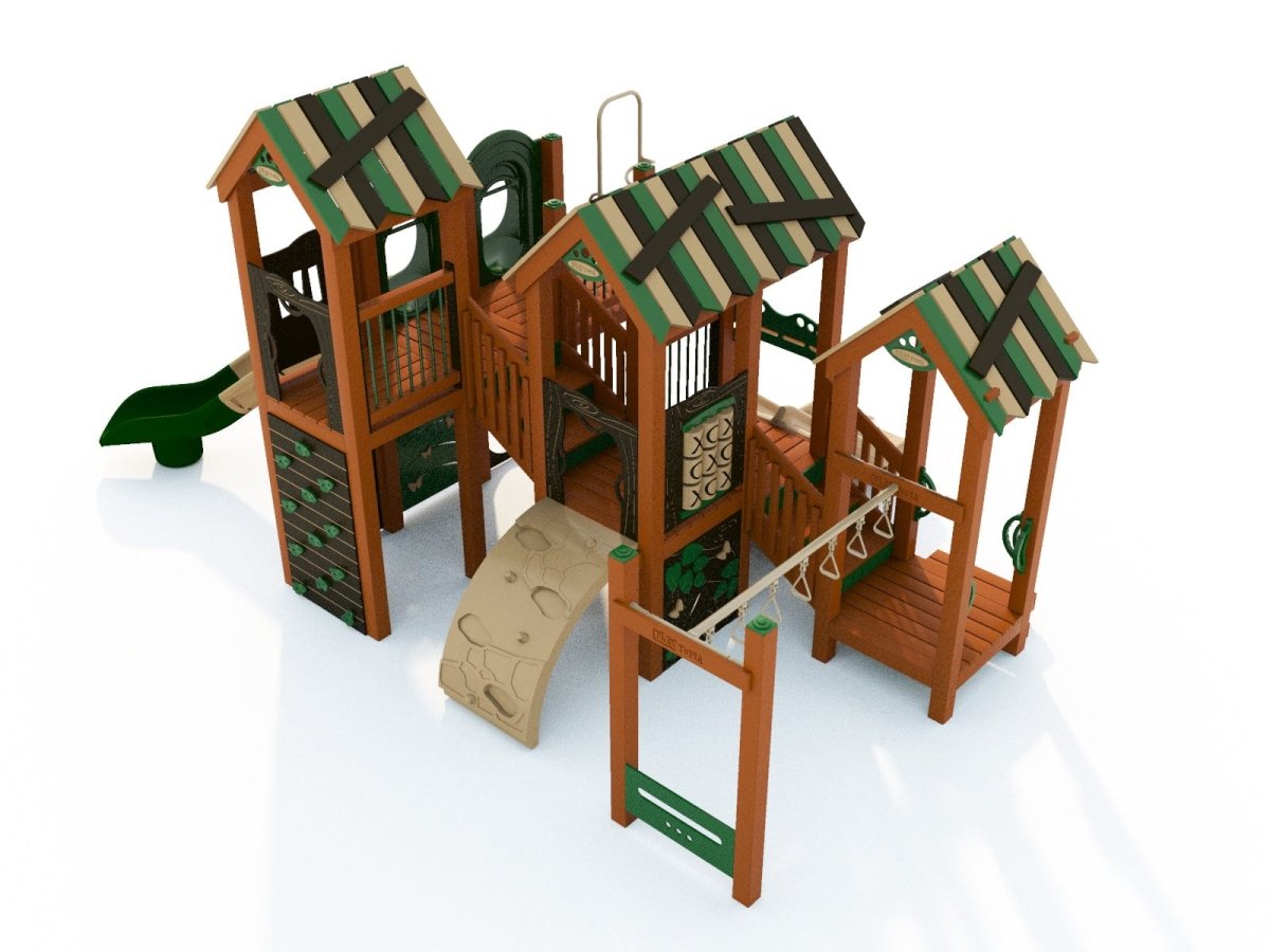Woodland Playscape - Playtopia, Inc.