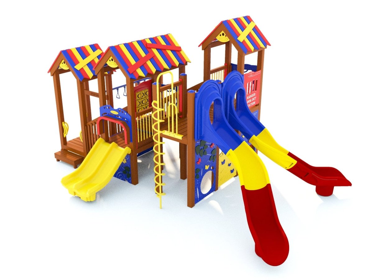 Woodland Playscape - Playtopia, Inc.