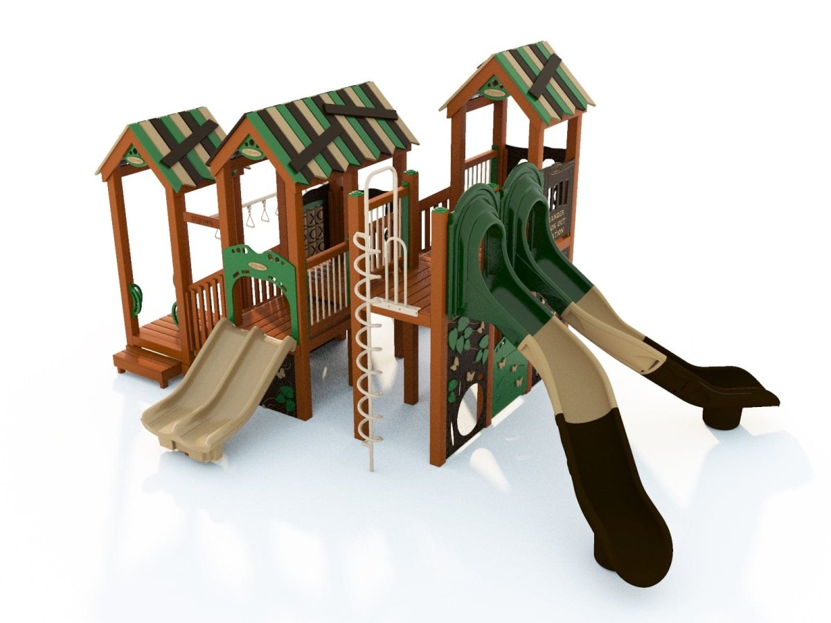 Woodland Playscape - Playtopia, Inc.