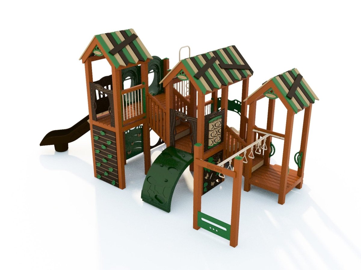 Woodland Playscape - Playtopia, Inc.