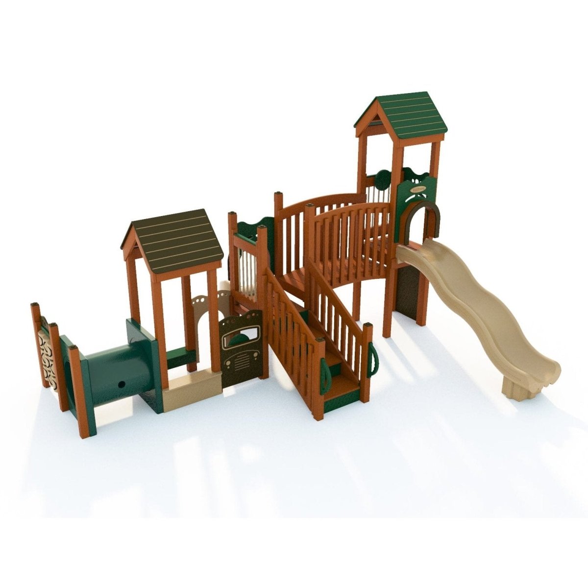 Zenith Playset - Preschool Playgrounds - Playtopia, Inc.