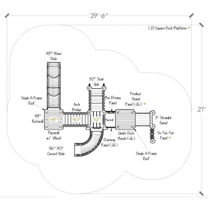 Zenith Playset - Preschool Playgrounds - Playtopia, Inc.