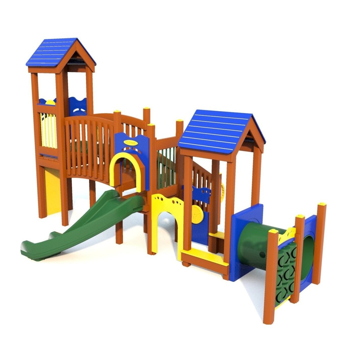 Zenith Playset - Preschool Playgrounds - Playtopia, Inc.